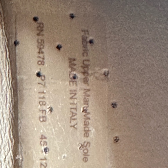 FLY FLOT black mesh Italian Clogs size EU 45 US 12 - Picture 4 of 6